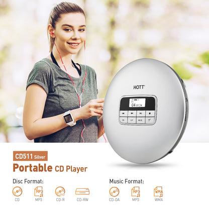 Portable CD Player CD511 Black